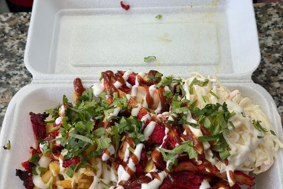 Loaded kebab box
