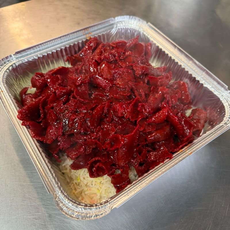Red-sauce doner over rice